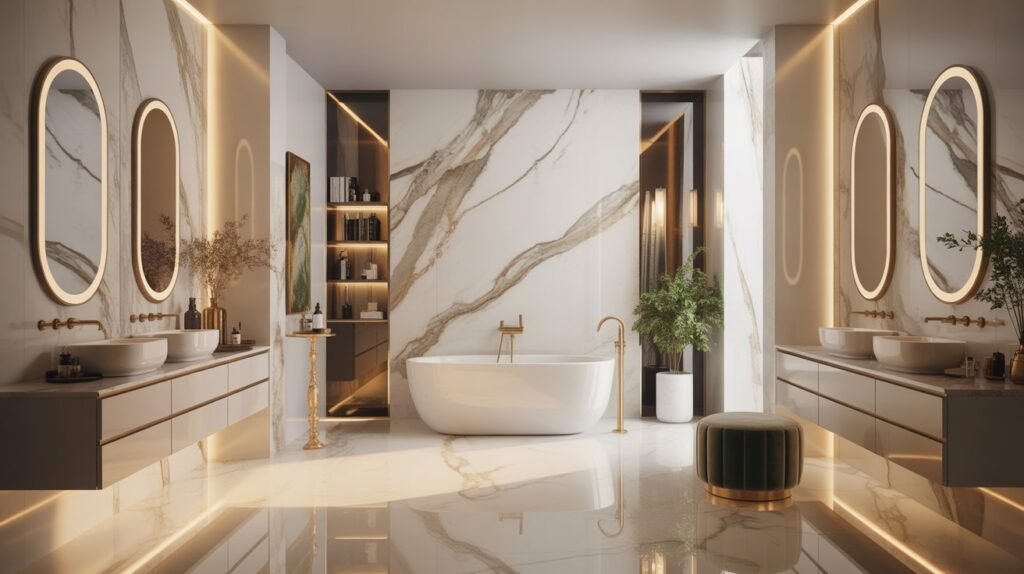 18 Best Modern Bathroom Ideas for a Luxurious Interior 6 modern bathroom ideas
