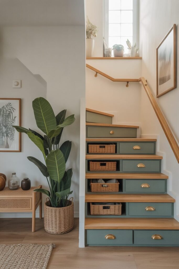  storage luxurious modern stairs for home