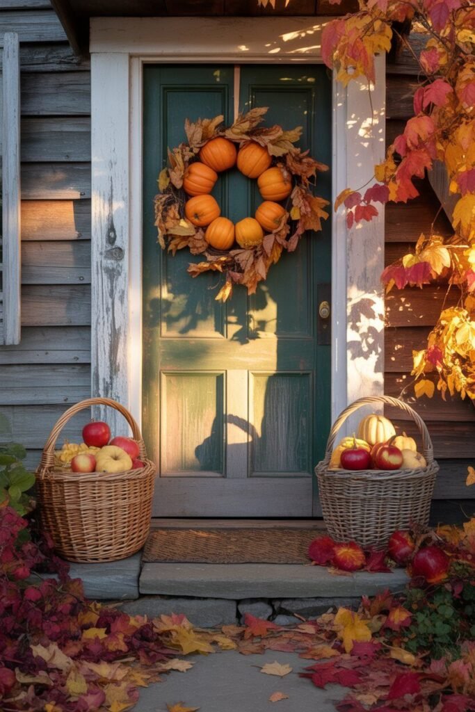 15 Stunning Fall Porch Decor Ideas 6 cottage fall porch decor ideas