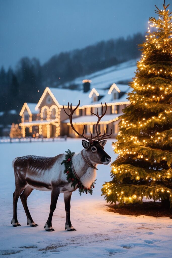 19 Magical Christmas House Decoration Ideas 19 Christmas estate decorations