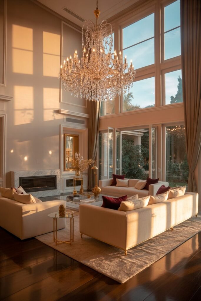 14 Stunning Double Height Living Room 15 living room