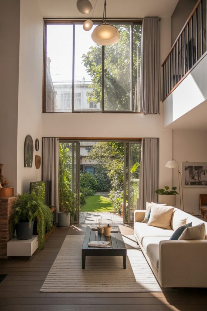 14 Stunning Double Height Living Room 13 living room