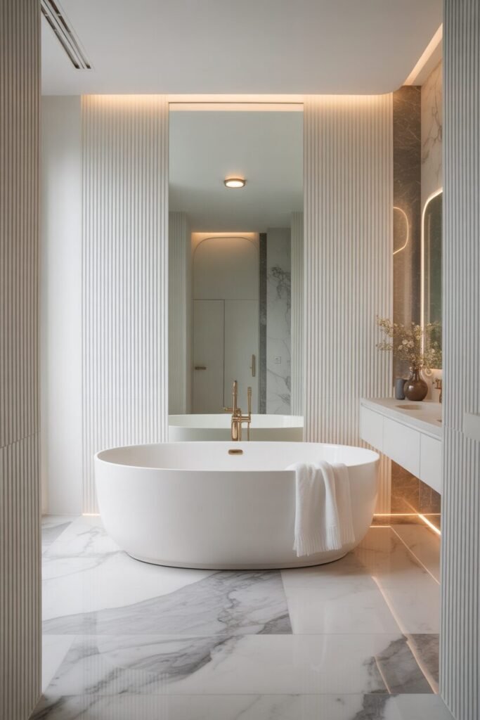 18 Best Modern Bathroom Ideas for a Luxurious Interior 7 bathroom ideas white