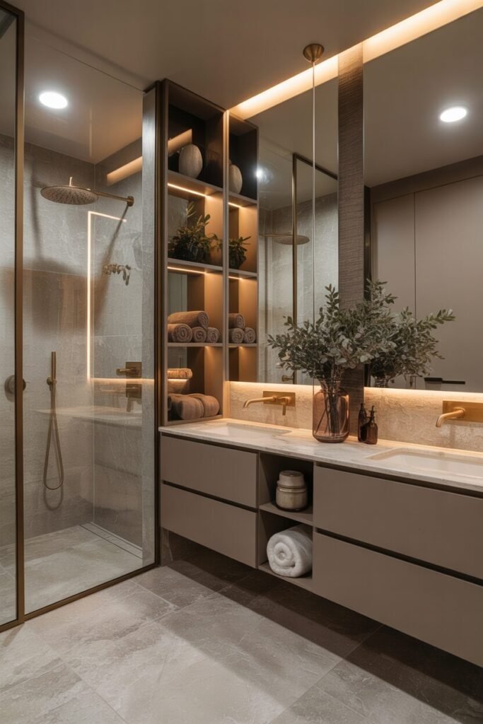 18 Best Modern Bathroom Ideas for a Luxurious Interior 11 bathroom ideas taupe