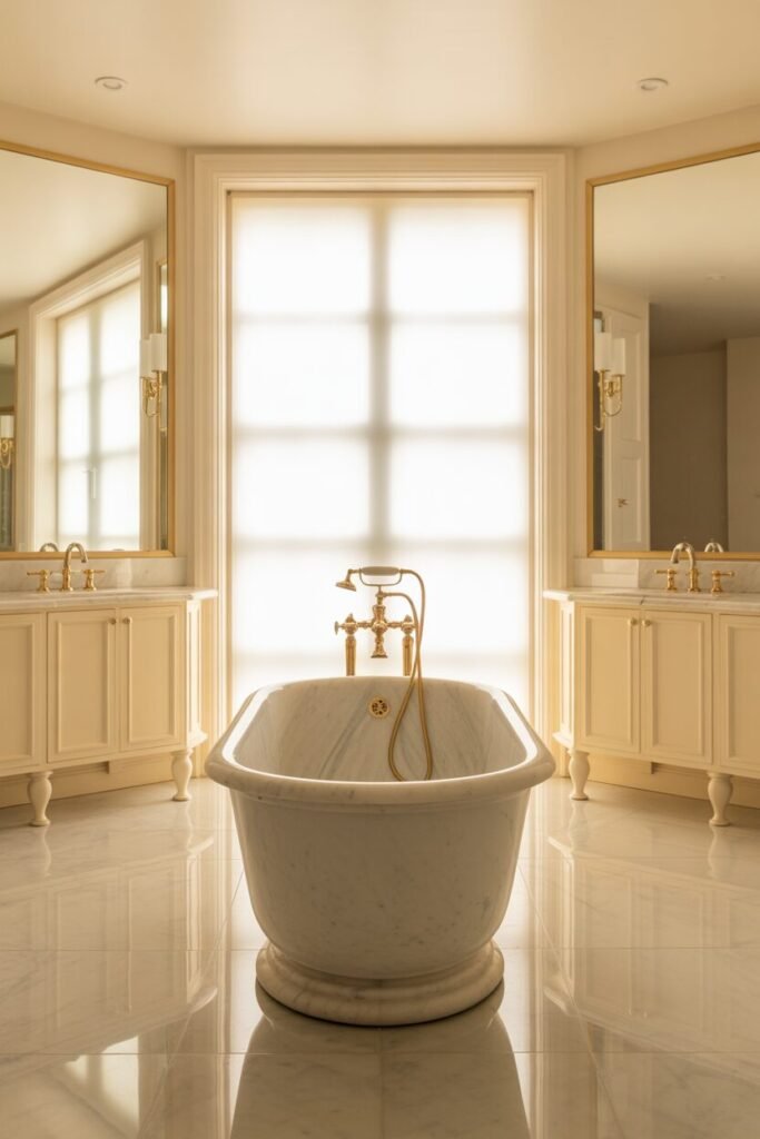 18 Best Modern Bathroom Ideas for a Luxurious Interior 15 bathroom ideas gold