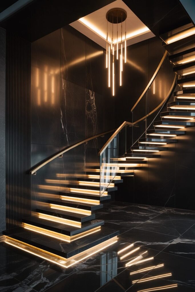 modern luxury staircase