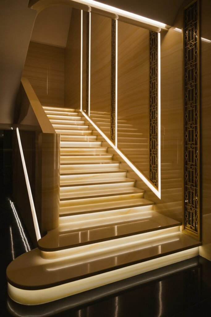 onyx luxury staircase