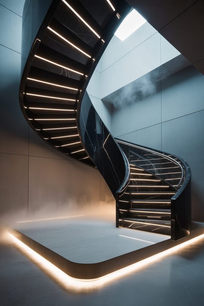 futuristic staircase design