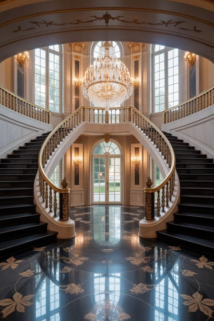 grand mansion staircase