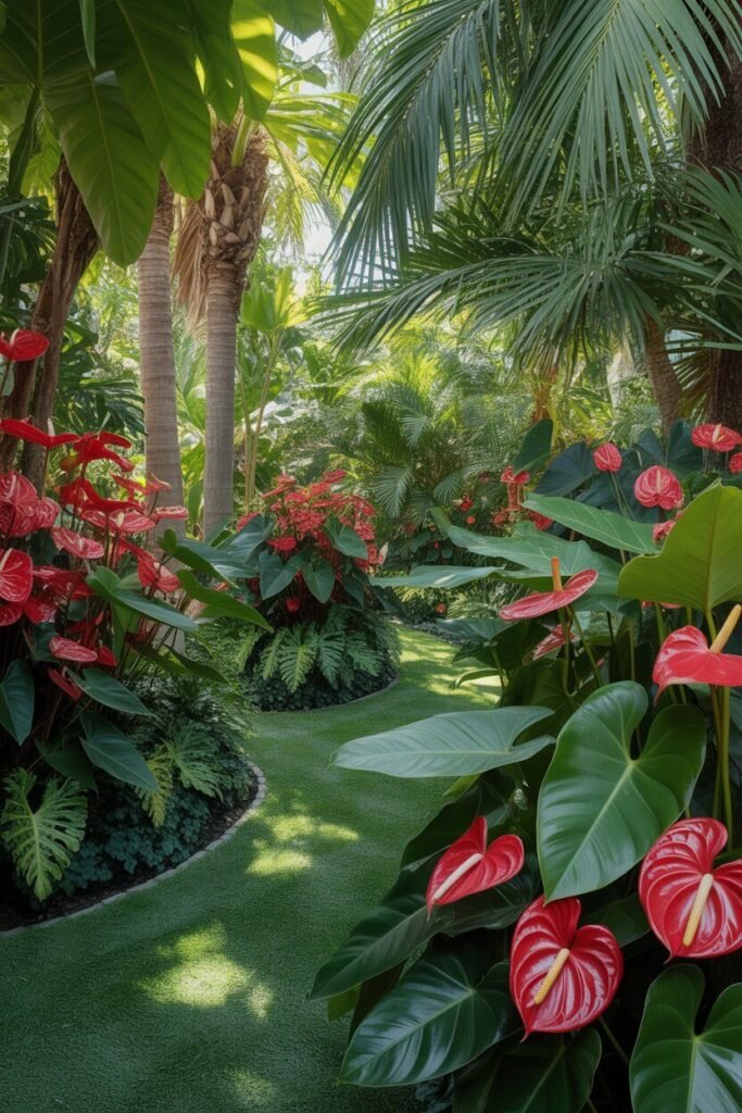 tropical garden design