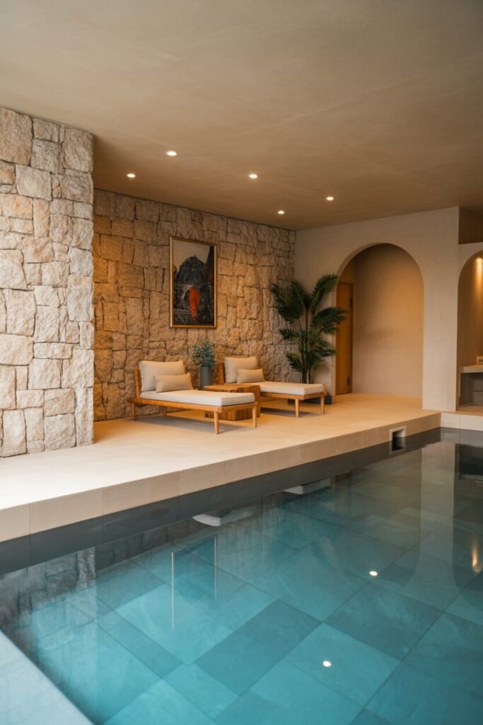 luxurious indoor swimming pools 