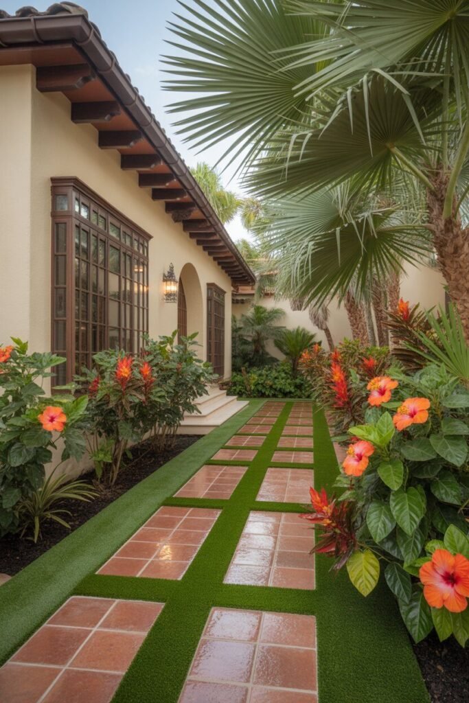 15 Stunning Tropical Garden Pathway Ideas 4 tropical garden pathway ideas