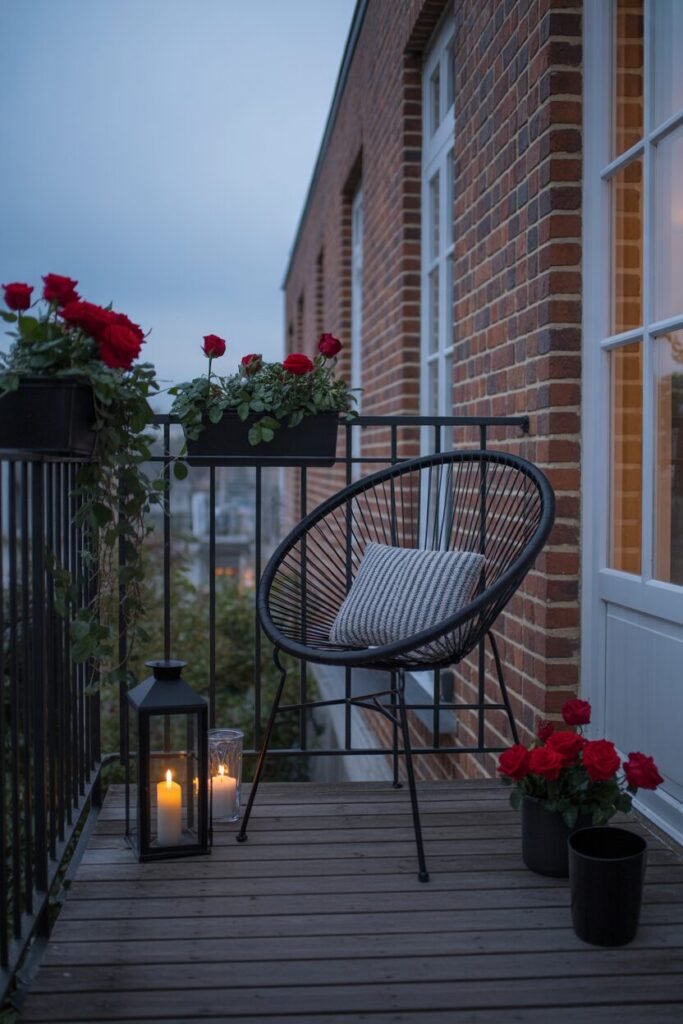 moody autumn balcony