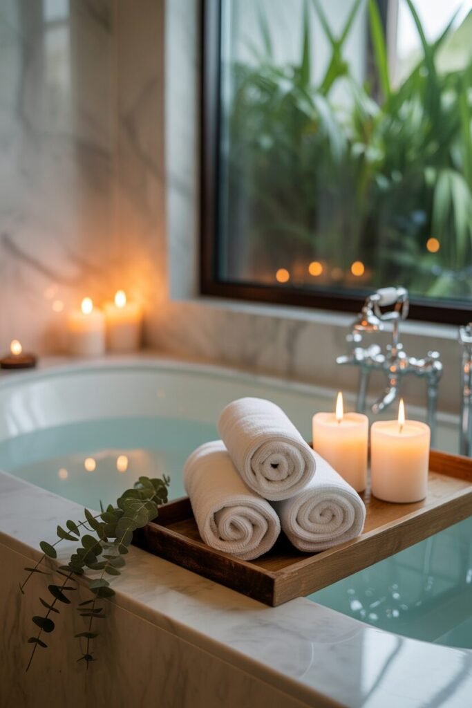  luxury accessories high end spa bathroom