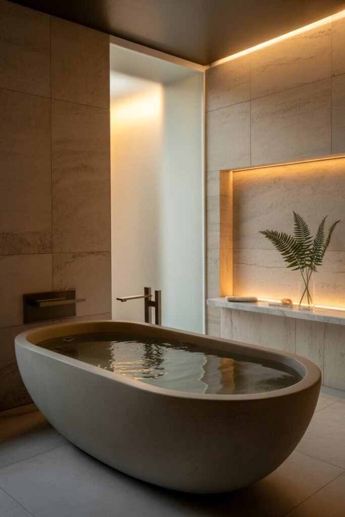  high end spa bathroom