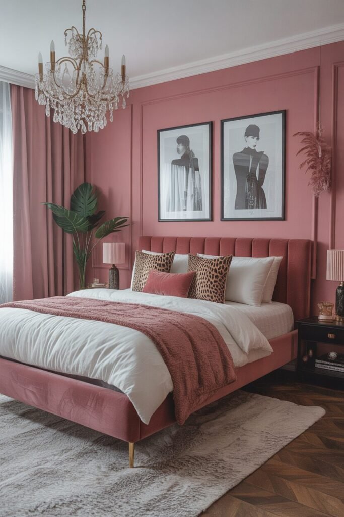 15 Modern Chic Feminine Bedroom Ideas for Elegant Glam Decor 8 feminine bedroom