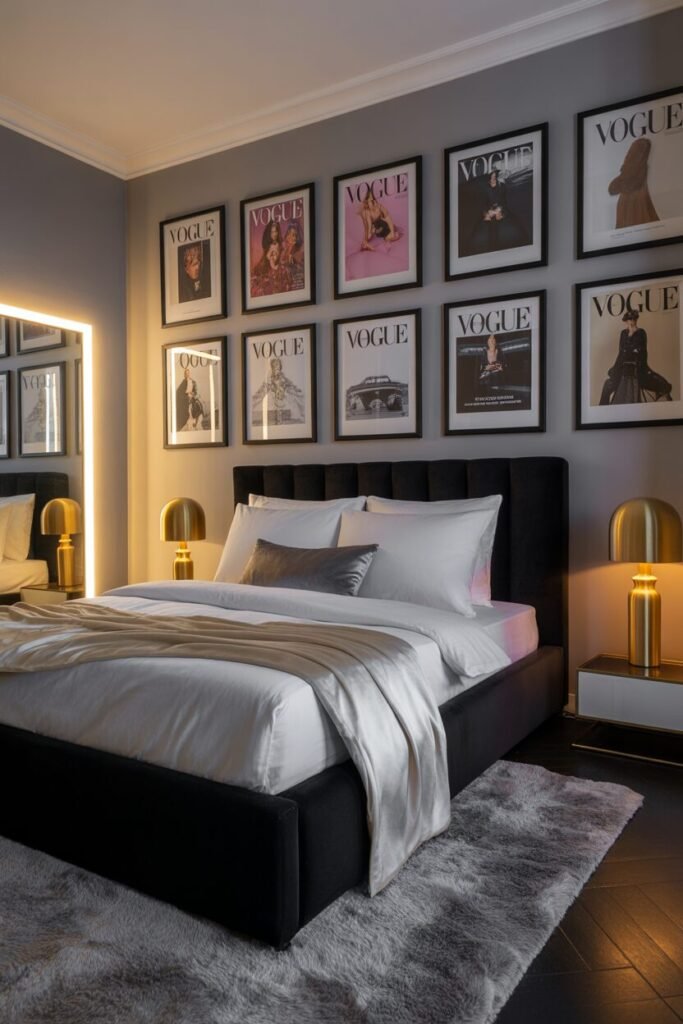 15 Modern Chic Feminine Bedroom Ideas for Elegant Glam Decor 14 image 1 356