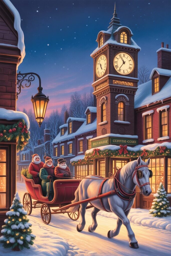 19 DIY Miniature Christmas Village Ideas For Magical Holidays 4 Miniature Christmas Village ideas