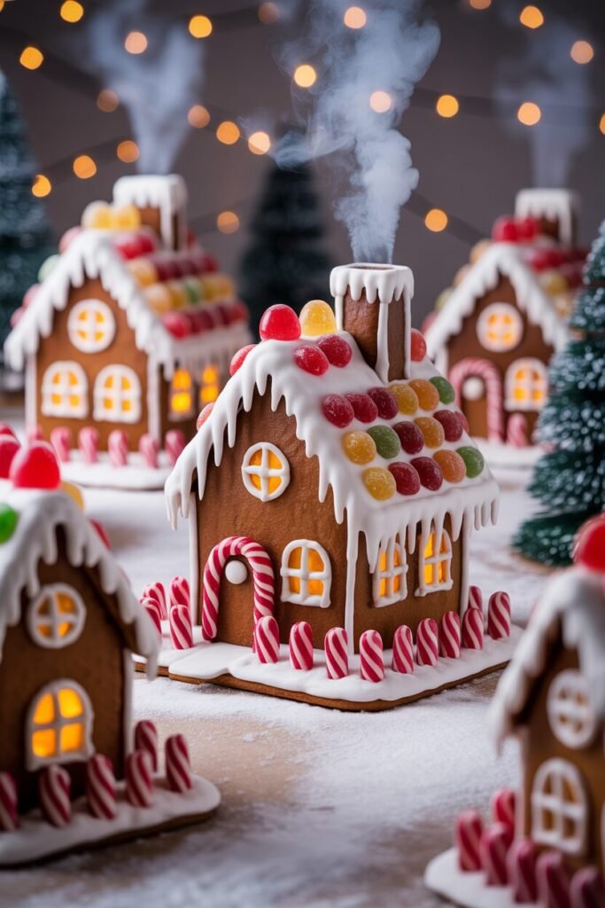 19 DIY Miniature Christmas Village Ideas For Magical Holidays 5 christmas village gingerbread candy