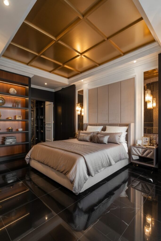 20 Luxurious Modern Bedroom Ideas 11 luxurious modern bedroom with marble flooring