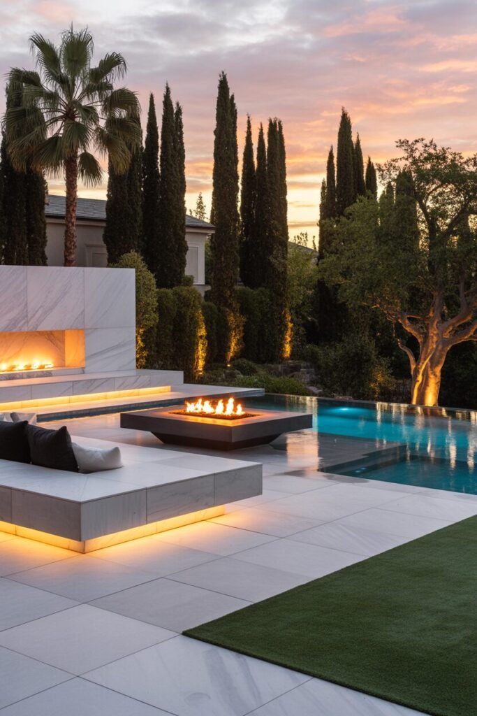 luxurious modern backyard ideas