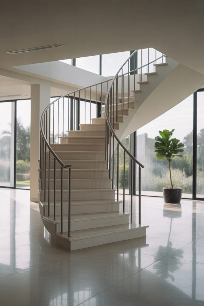 luxurious modern stairs for home design