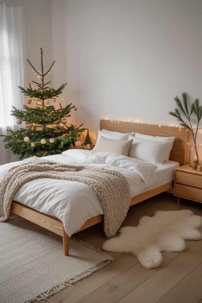 luxury christmas bedroom