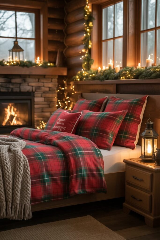 luxury christmas bedroom