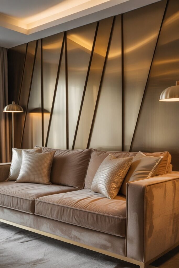  gold luxury living room