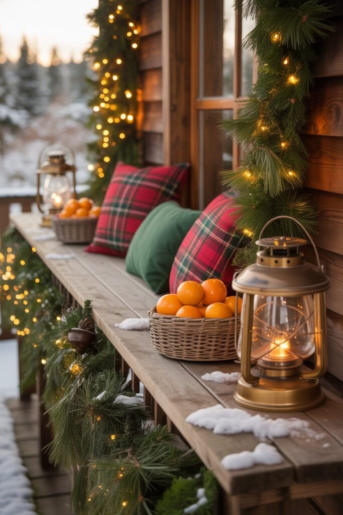 π 25 Cozy Christmas Balcony Decor Ideas for 2025 7 Christmas balcony