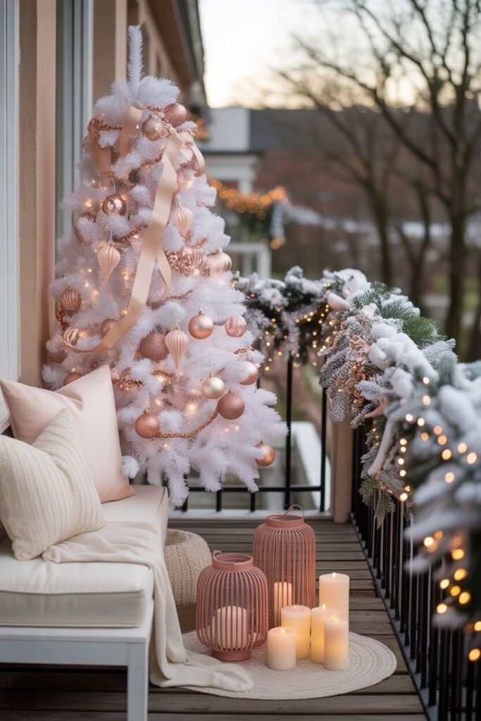 π 25 Cozy Christmas Balcony Decor Ideas for 2025 10 Christmas balcony