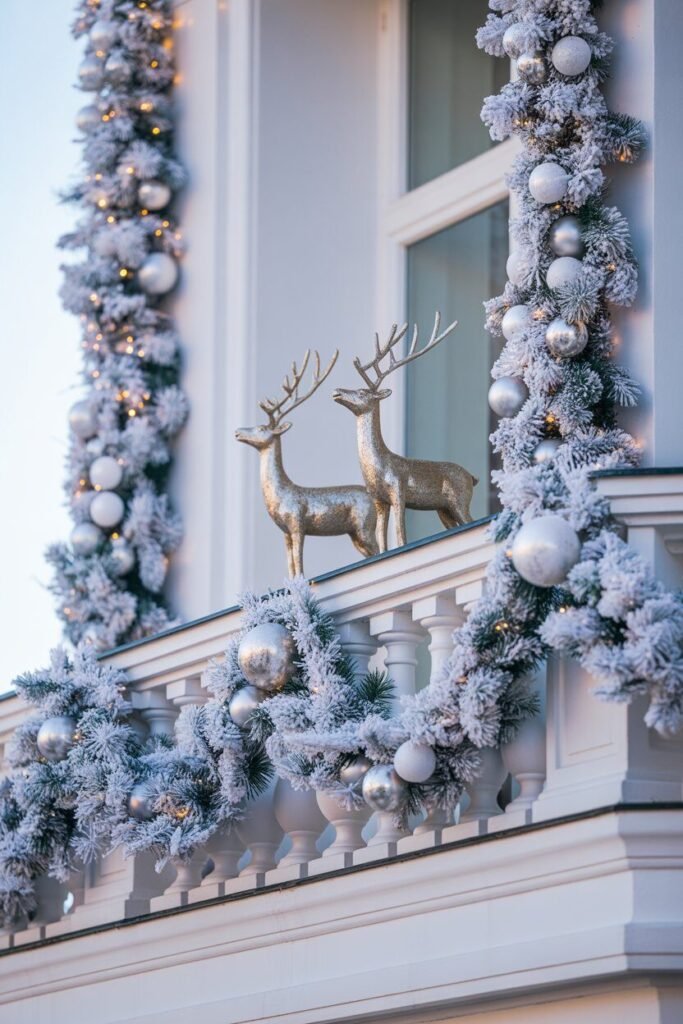 π 25 Cozy Christmas Balcony Decor Ideas for 2025 21 Christmas balcony