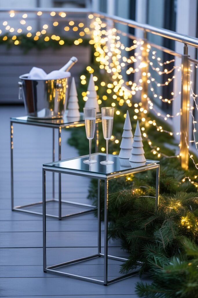 π 25 Cozy Christmas Balcony Decor Ideas for 2025 24 Christmas balcony