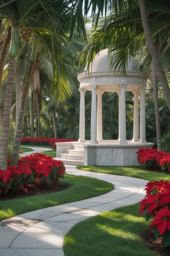 tropical garden gazebo