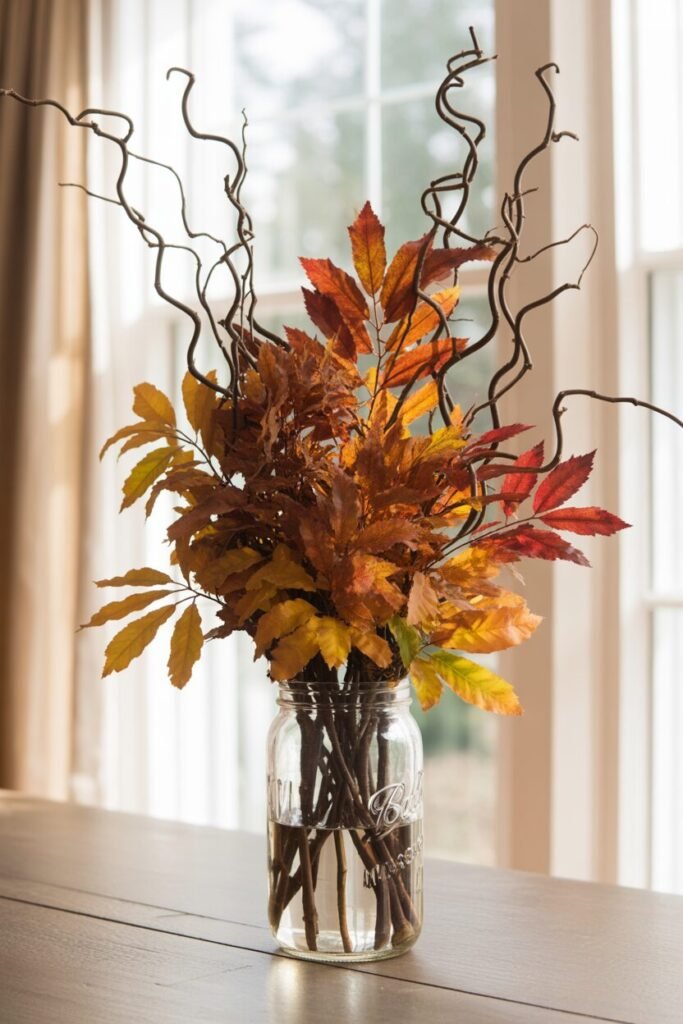 DIY Autumn centerpiece