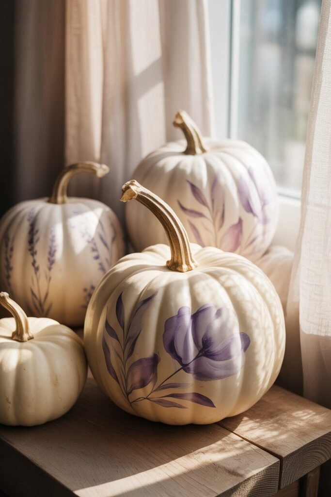 ✨ 15 Chic Painted Pumpkin Ideas for Elegant Fall Decor 5 painted pumpkin ideas