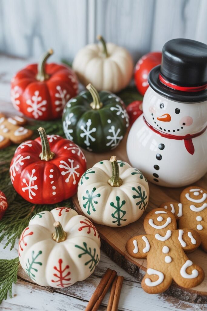 festive kitchen Christmas pumpkin