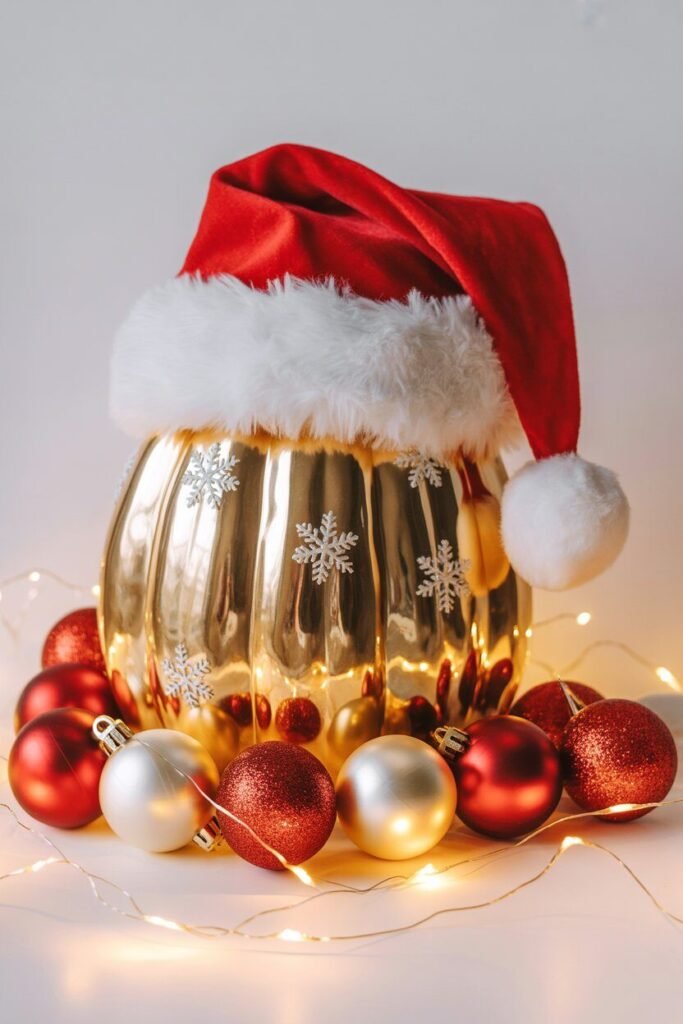  Christmas pumpkin decor ideas