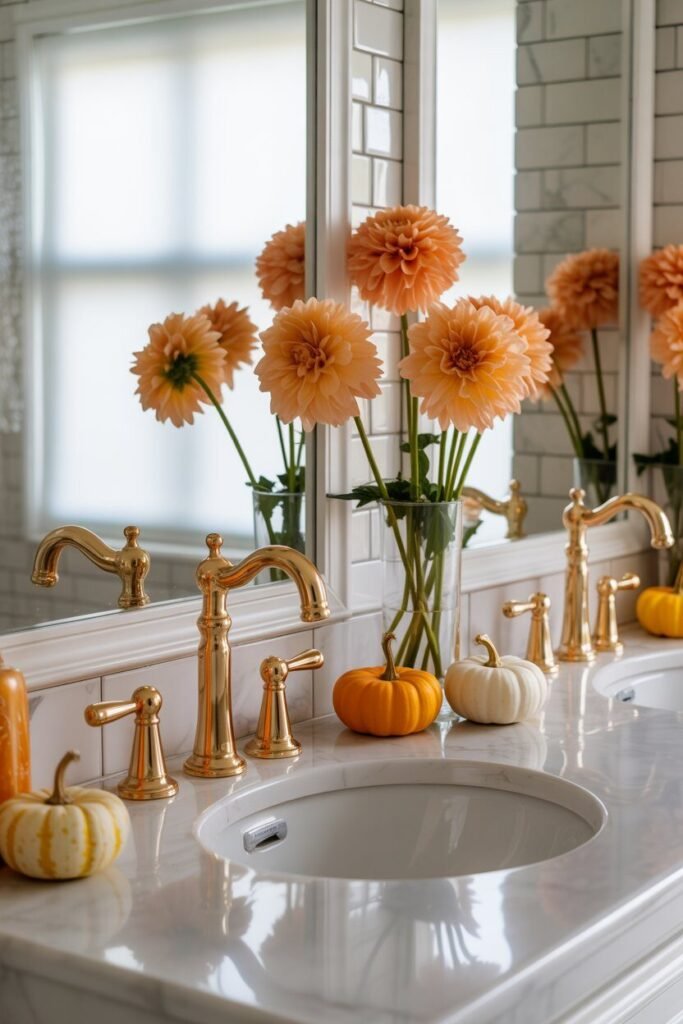 20 Cozy & Stylish Fall Bathroom Decor Ideas for Autumn 2025 8 fall bathroom decor ideas
