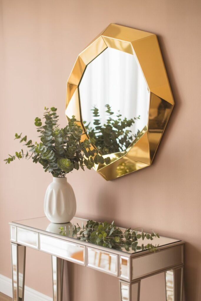  mirror console decor