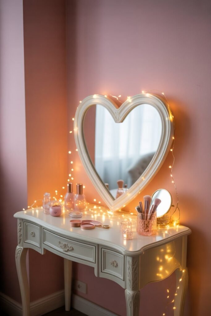 15 Luxury Vanity Setup Ideas for a Glamorous Bedroom Makeover 13 romantic vanity