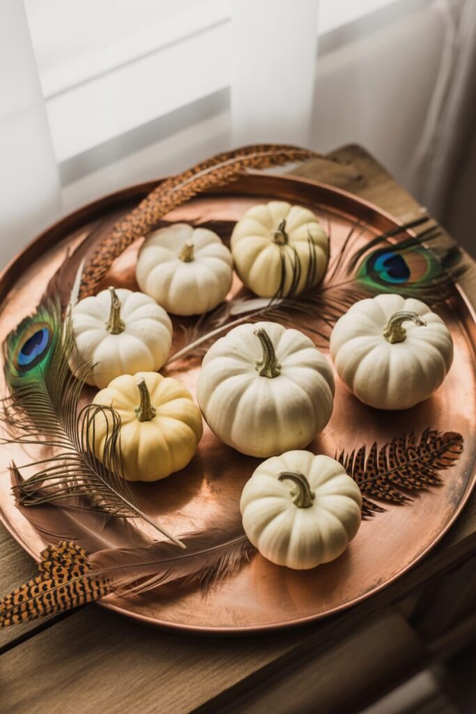 copper pumpkins