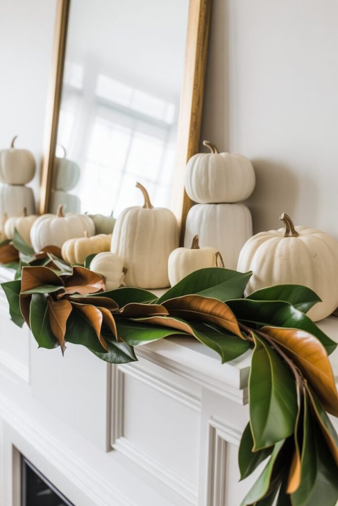 18 stylish Cozy Fall Fireplace Styling Ideas for Autumn 2025 12 cozy fall fireplace styling.