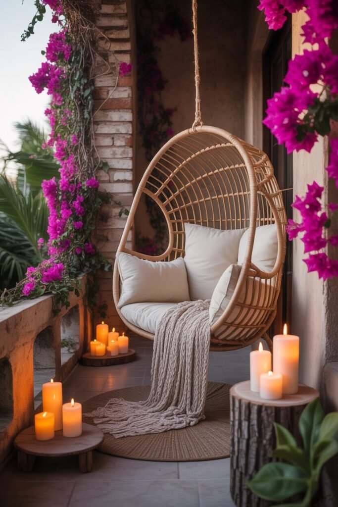 15 Romantic Balcony Decor Ideas for Cozy Evenings 2025 2 bohemian romantic balcony