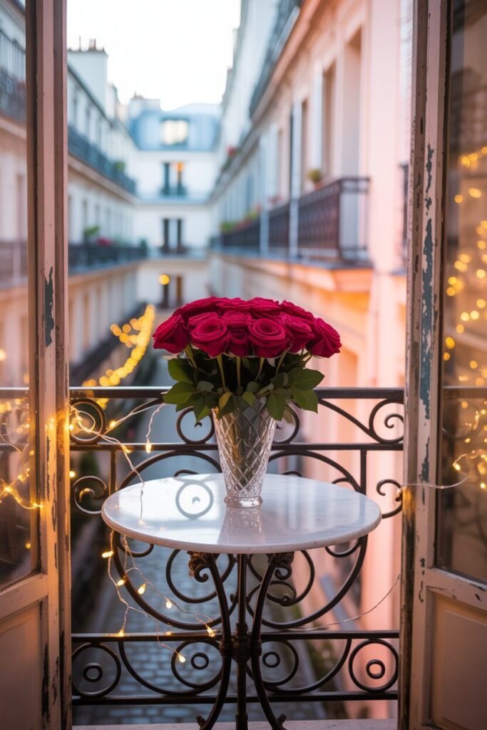 15 Romantic Balcony Decor Ideas for Cozy Evenings 2025 3 Parisian romantic balcony