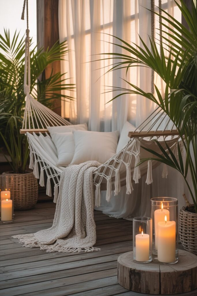 15 Romantic Balcony Decor Ideas for Cozy Evenings 2025 5 tropical romantic balcony