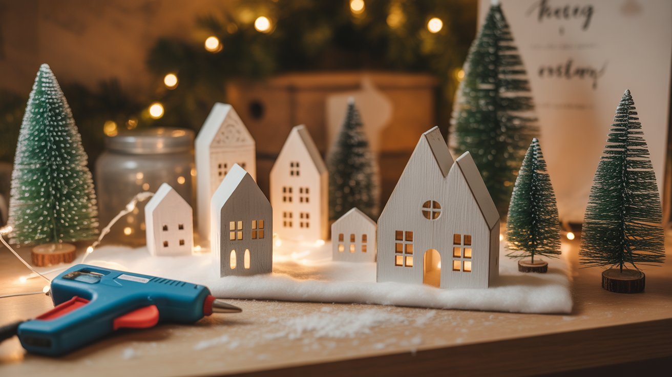 19 DIY Miniature Christmas Village Ideas For Magical Holidays 1 DIY miniature Christmas village