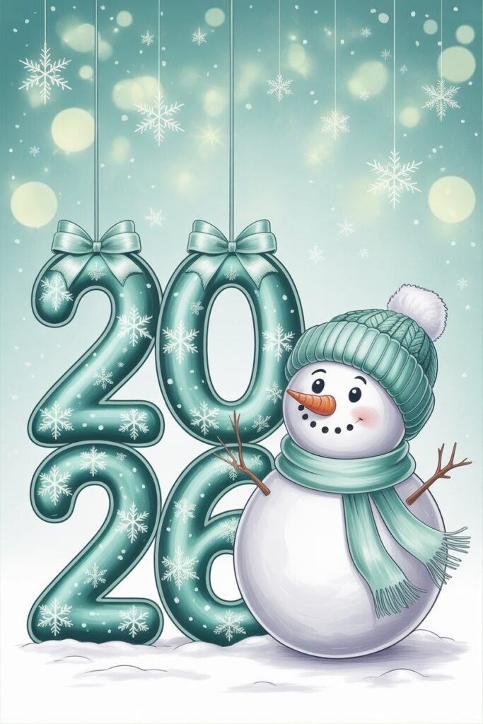 ✨ 15 Unique & Luxury New Year 2026 15 mint white new year 2026