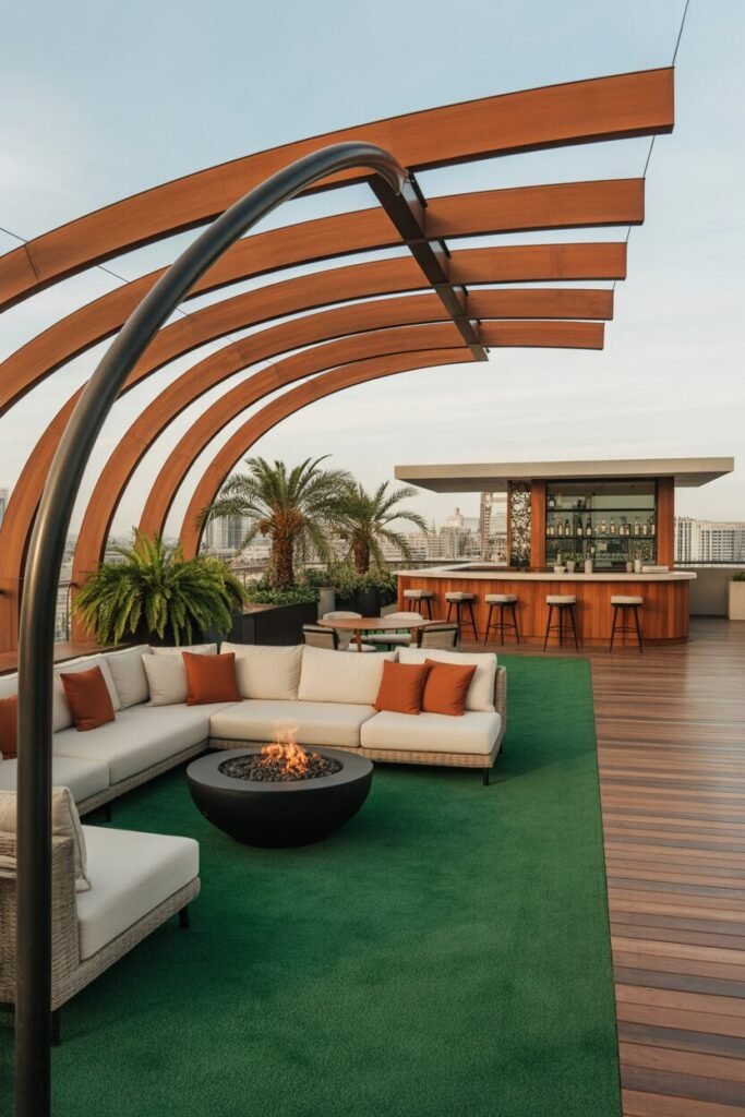  pergola rooftop lounge