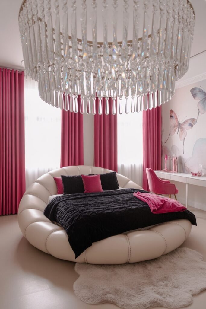 feminine bedroom